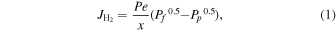Equation (1)