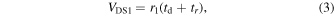 Equation (3)