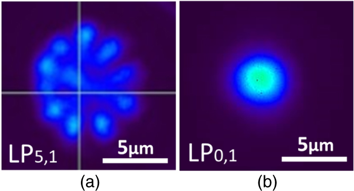 GaN-based vertical cavity surface emitting lasers with lateral optical ...