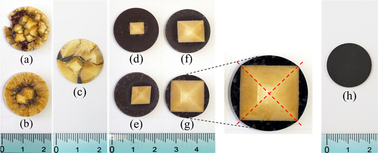 Growth of large unitary (K,Na)NbO3 single crystals using a seed-free ...