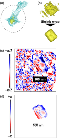 Bragg coherent diffraction imaging allowing simultaneous retrieval of ...