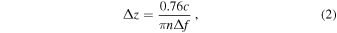 Equation (2)