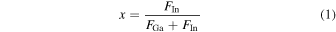 Equation (1)