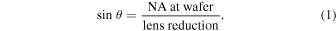 Equation (1)