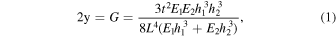 Equation (1)