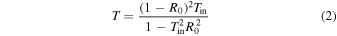 Equation (2)