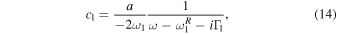 Equation (14)