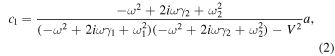 Equation (2)