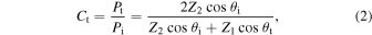 Equation (2)