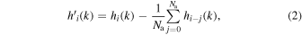 Equation (2)