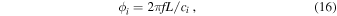 Equation (16)