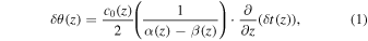 Equation (1)