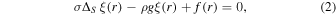 Equation (2)