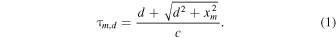 Equation (1)