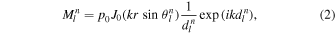 Equation (2)