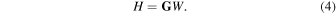 Equation (4)