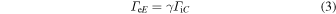Equation (3)