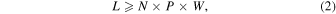 Equation (2)
