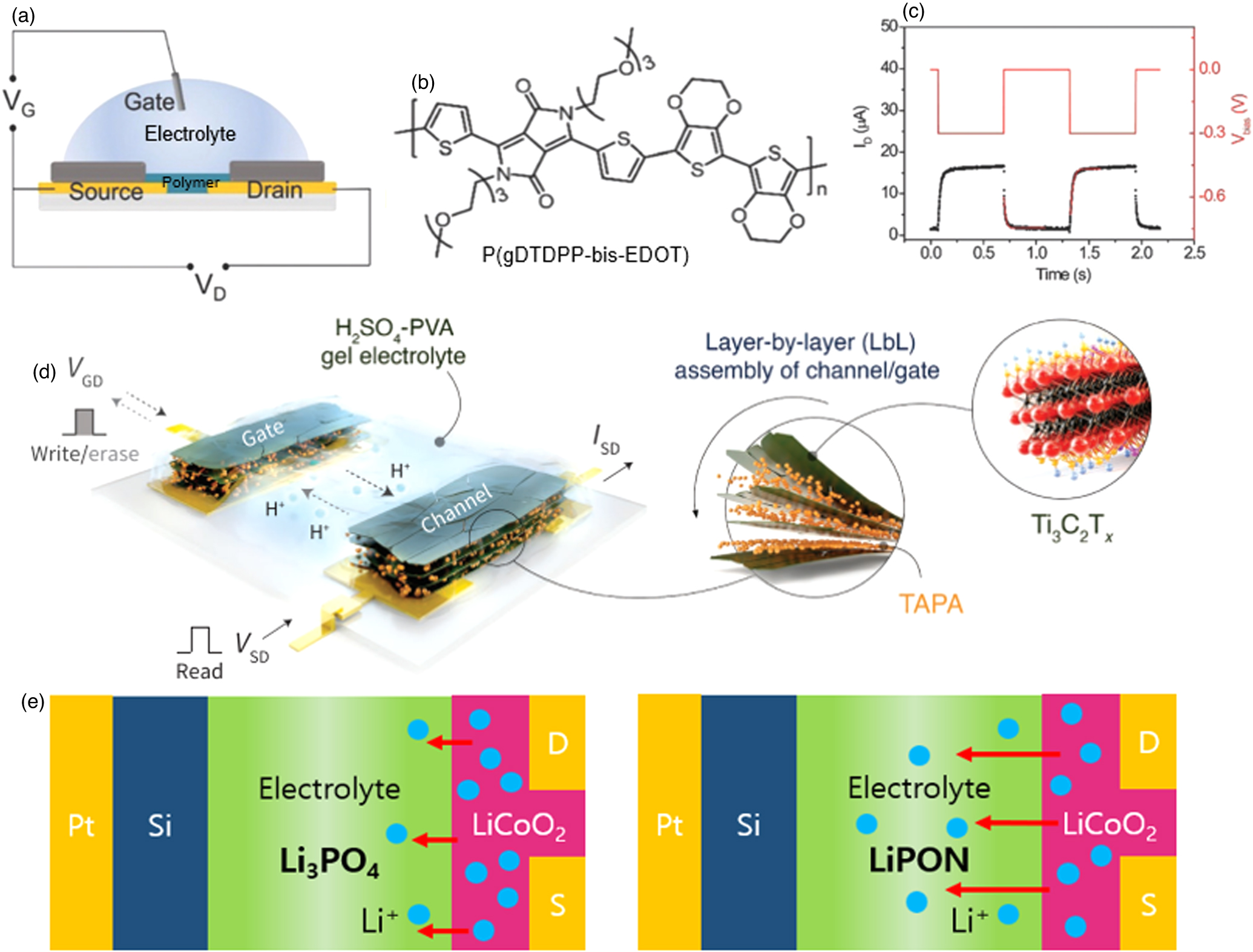 Electrolyte-gated synaptic transistors for brain-inspired computing ...