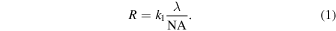 Equation (1)