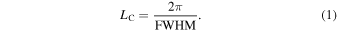 Equation (1)