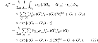 Equation (22)