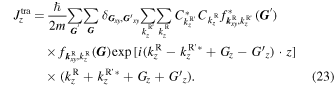 Equation (23)