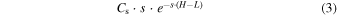 Equation (3)