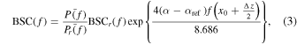 Equation (3)
