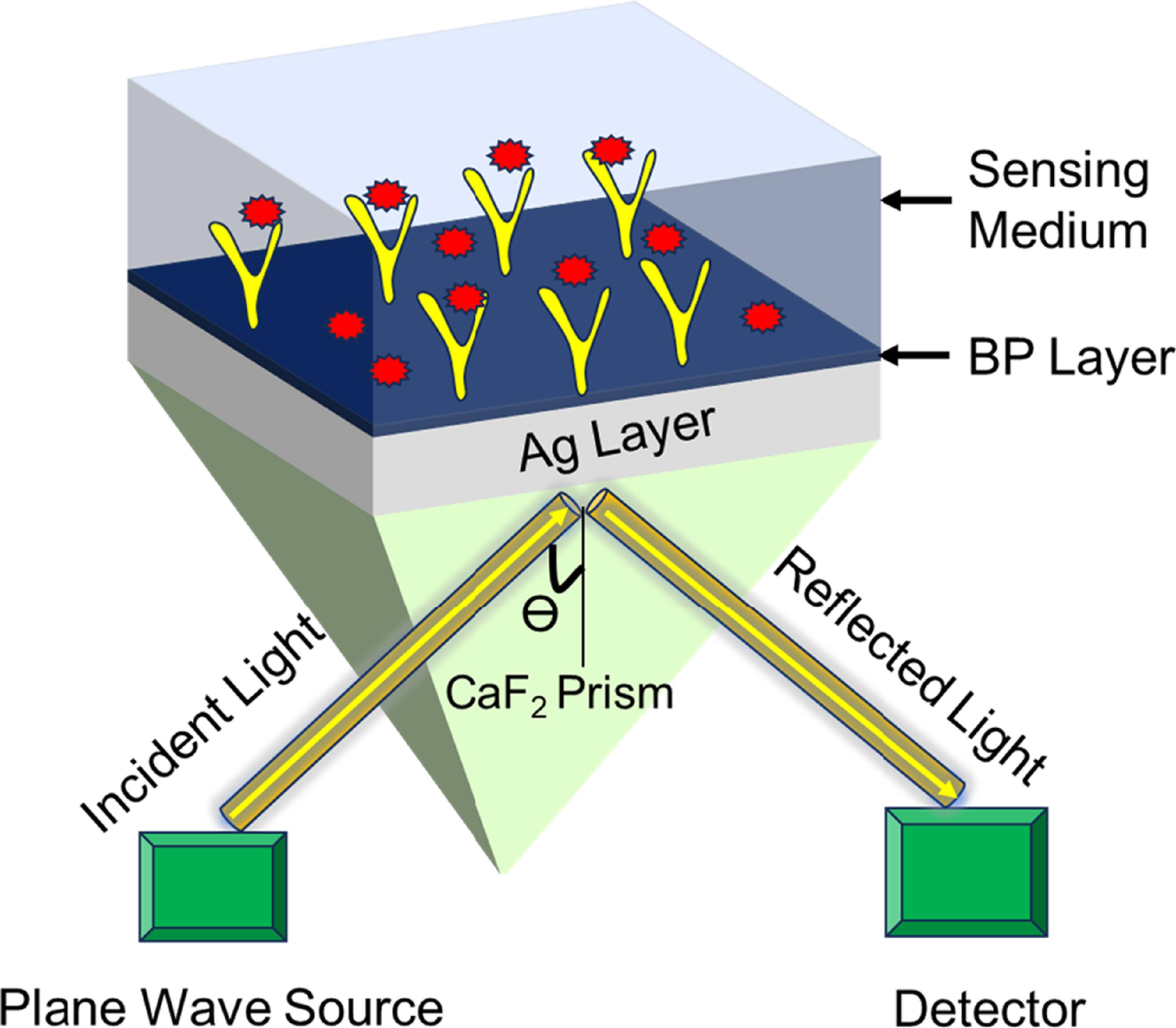 Sensitivity enhancement of surface plasmon resonance sensor employing ...