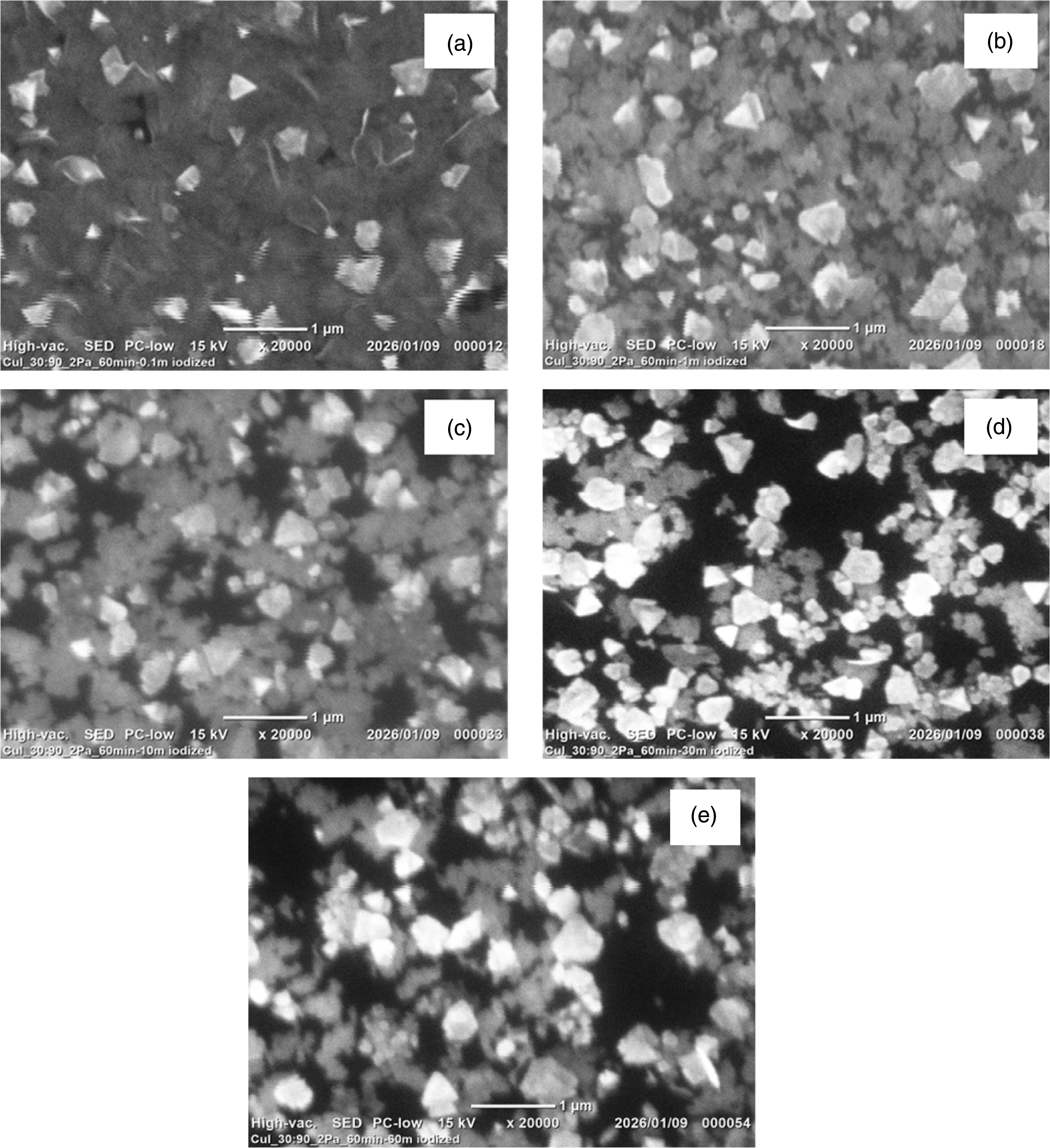 Uniformity of copper iodide hole transport layers prepared via ethanol ...