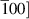 $\overline 100]$