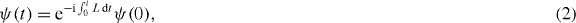 Equation (2)