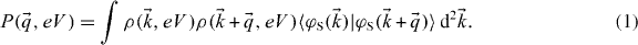 Equation (1)