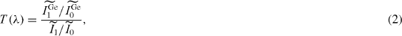 Equation (2)