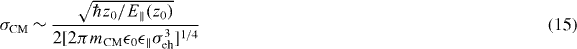Equation (15)