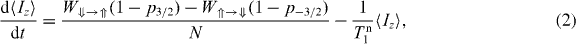 Equation (2)