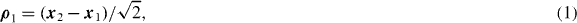 Equation (1)