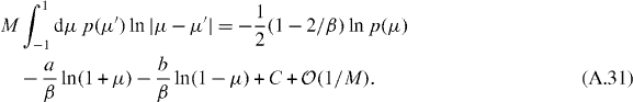 Equation (A.31)