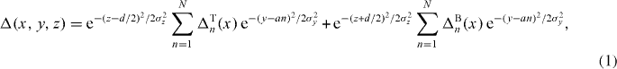 Equation (1)
