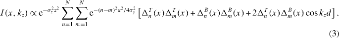 Equation (3)