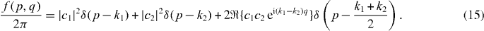 Equation (15)