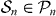 $ \mathcal {S}_{n}\in \mathcal {P}_n $ 