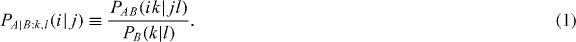 Equation (1)