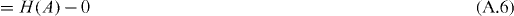 Equation (A.6)