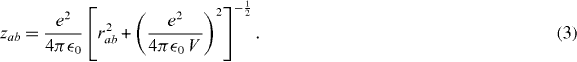 Equation (3)