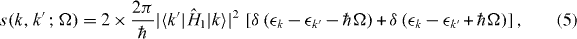 Equation (5)