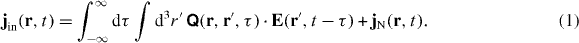 Equation (1)