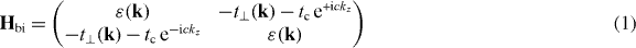 Equation (1)