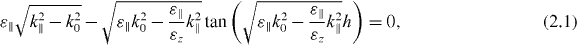 Equation (2.1)